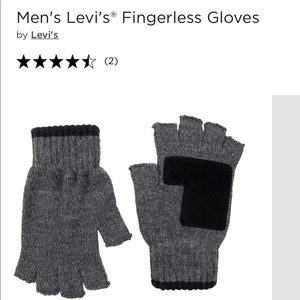 Levi's Accessories Nwt Levis Fingerless Gloves Mens Poshmark - Main Image